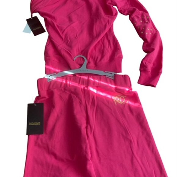 Rocawear Girl's Size Small 2 piece Jacket & Pant Zip-Up Active wear Set - Picture 7 of 15